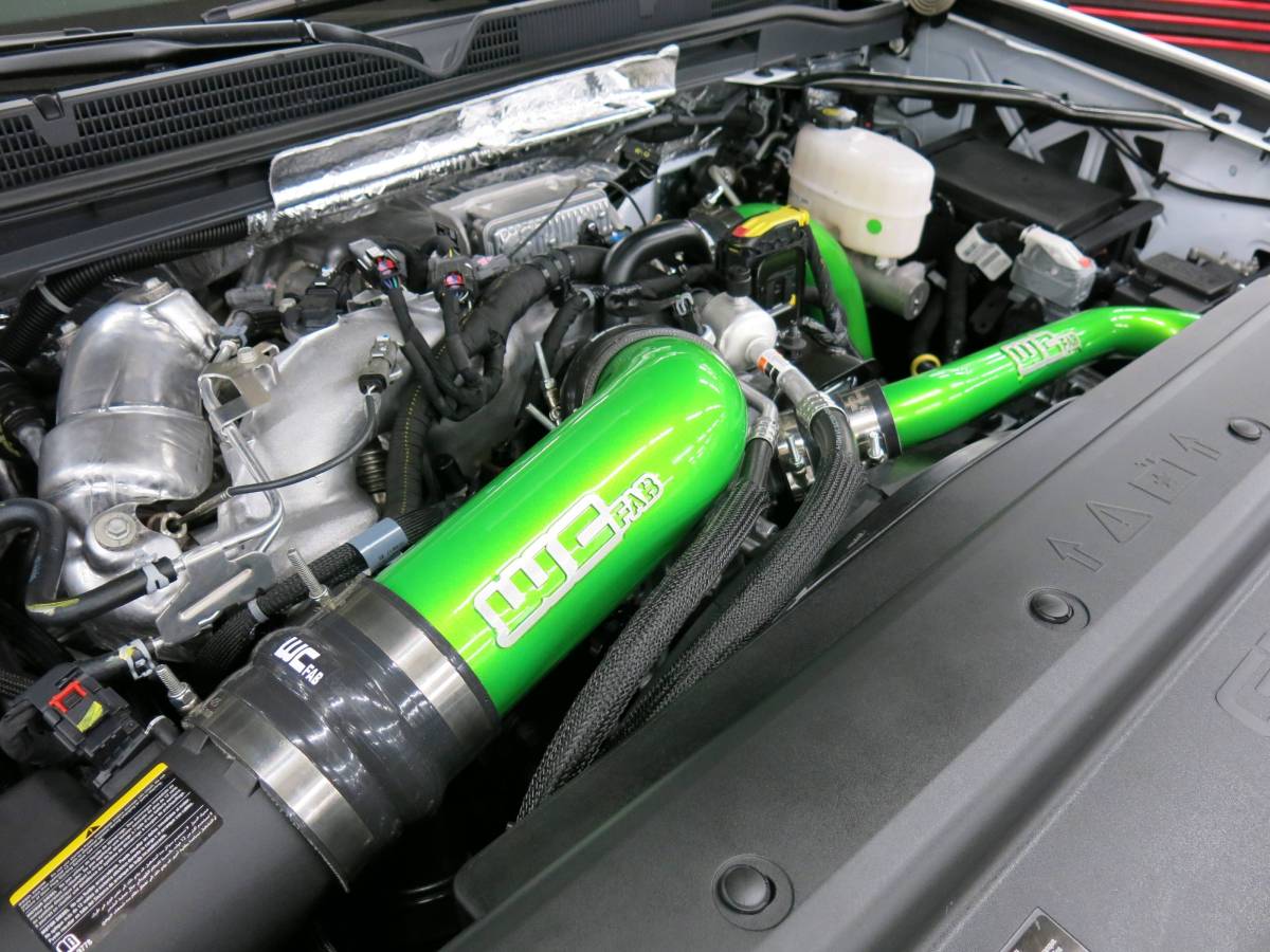 WCFab WCF100709 L5P 4" Intake Resonator Pipe (for OEM Air Box) - Southern Diesel Supply
