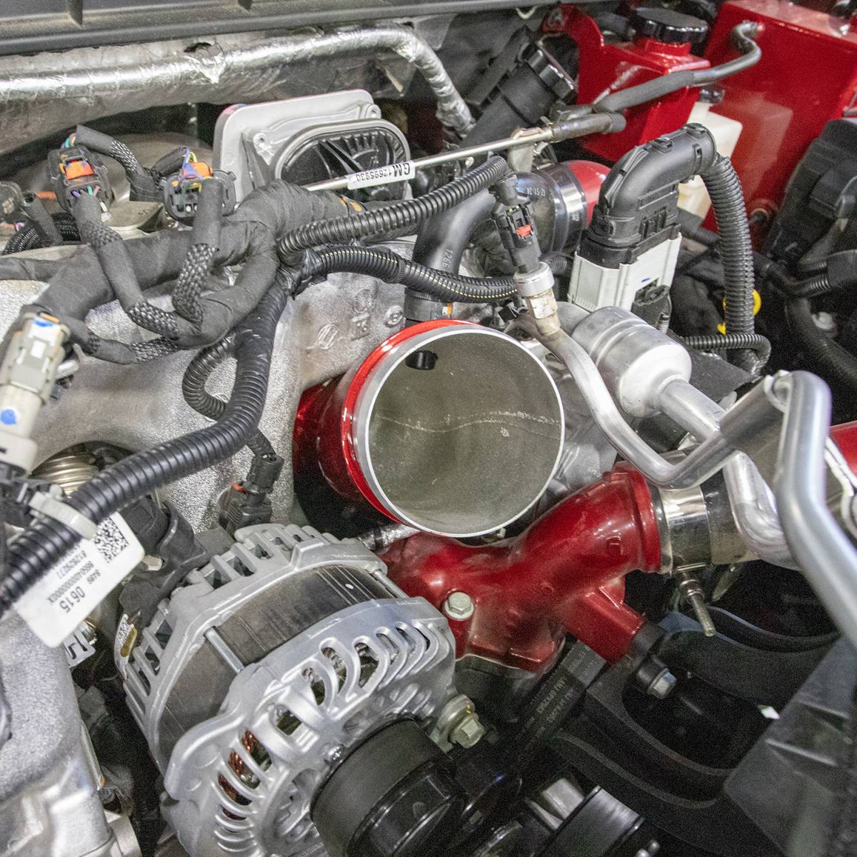 WCFab WCF100775 High Flow Cast Turbo Intake Horn (2017 - 2026 Duramax) - Southern Diesel Supply