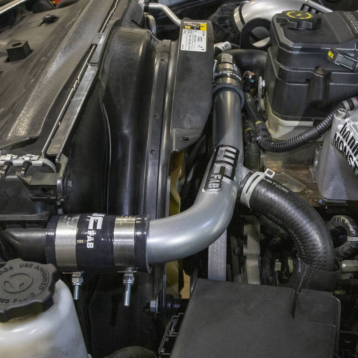 WCFab WCF100867 6.7L Cummins Upper Coolant Pipe For Dual Radiator - Southern Diesel Supply