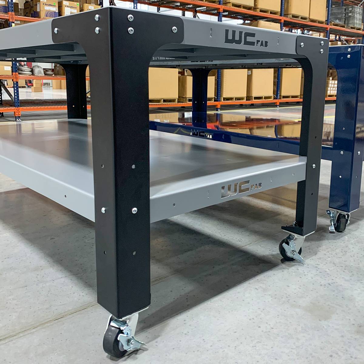 WCFab WCF25 - 3290 - 120 32 In. X 90 In. Modular Steel Work Bench - Southern Diesel Supply