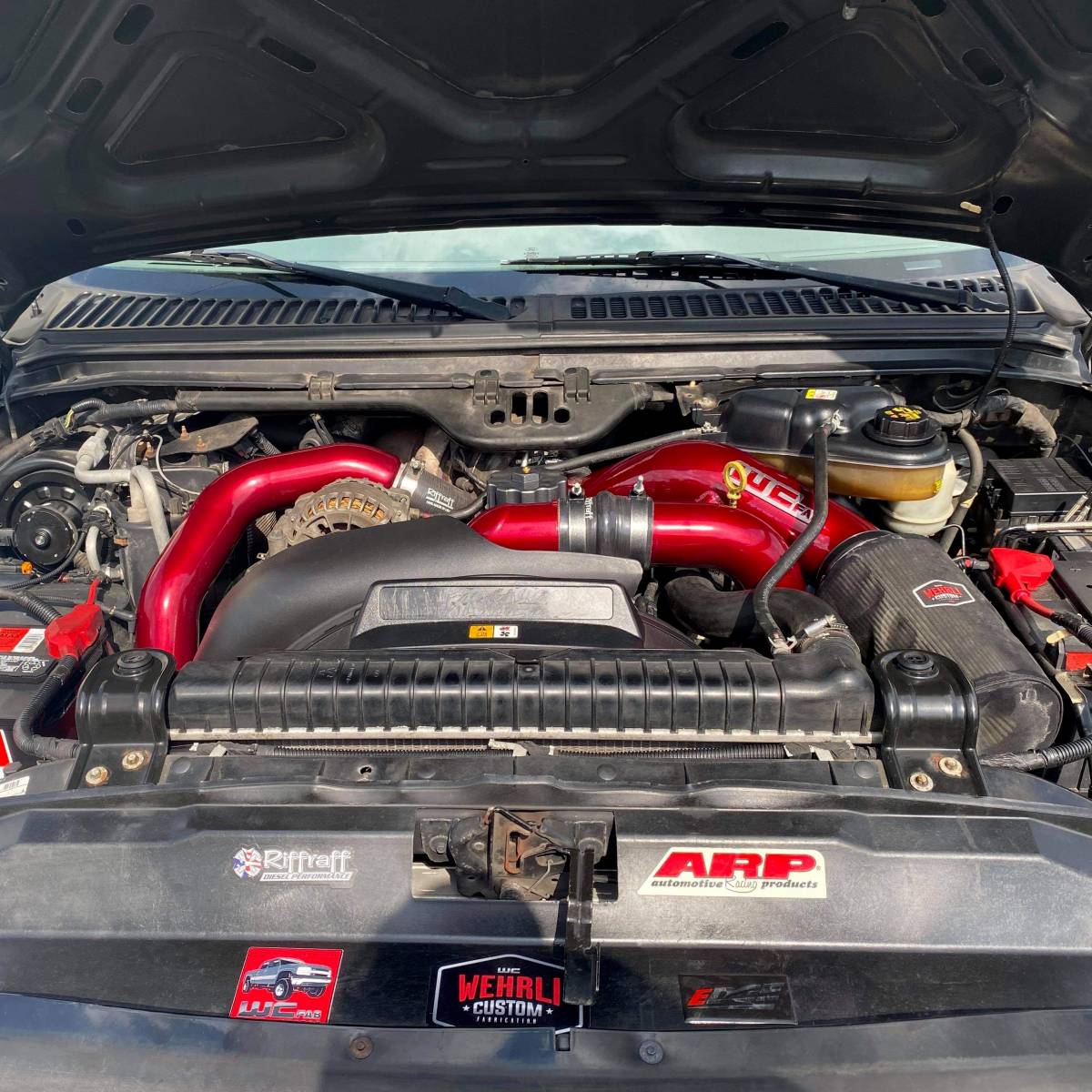 Wehrli Custom Fabrication | WCFab 6.0 Powerstroke 4" Intake Kit | Air Intake / Filter - Southern Diesel Supply
