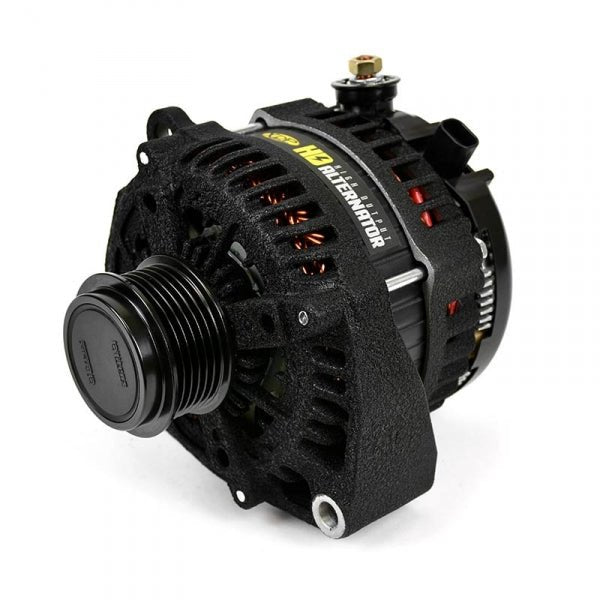 XDP XD350 HD High Output Alternator Wrinkle Black (2011 - 2019 Duramax) - Southern Diesel Supply
