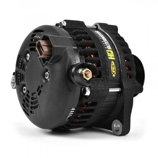 XDP XD352 HD High Output Alternator Wrinkle Black (2011 - 2022 Power Stroke) - Southern Diesel Supply