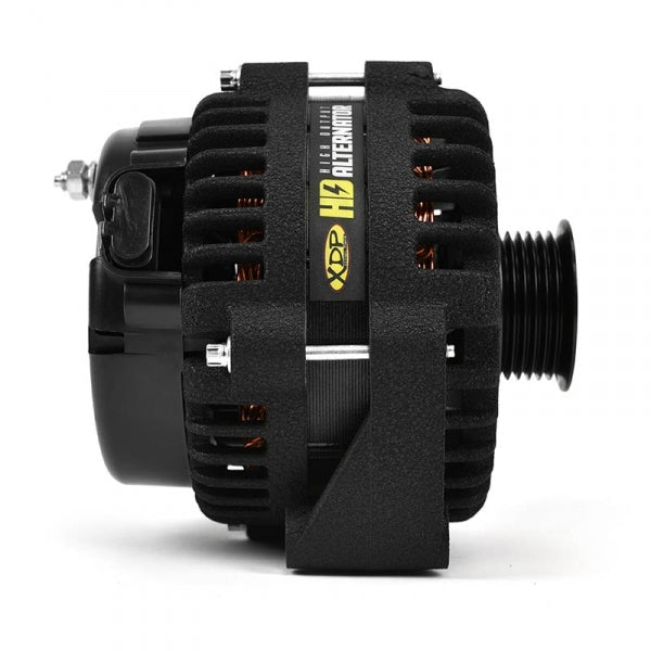 XDP XD355 HD High Output Alternator Wrinkle Black (2001 - 2007 Duramax) - Southern Diesel Supply