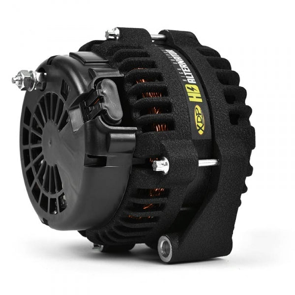 XDP XD355 HD High Output Alternator Wrinkle Black (2001 - 2007 Duramax) - Southern Diesel Supply