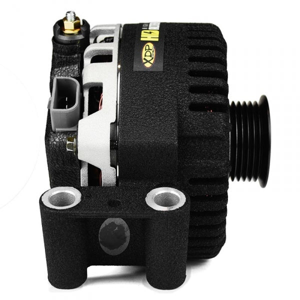 XDP XD358 HD High Output Secondary Alternator Wrinkle Black (2003 - 2007 Power Stroke) - Southern Diesel Supply