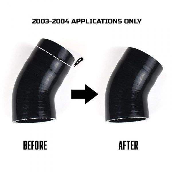 XDP XD455 HD Intercooler Boot & Clamp Kit (2003 - 2007 Power Stroke) - Southern Diesel Supply