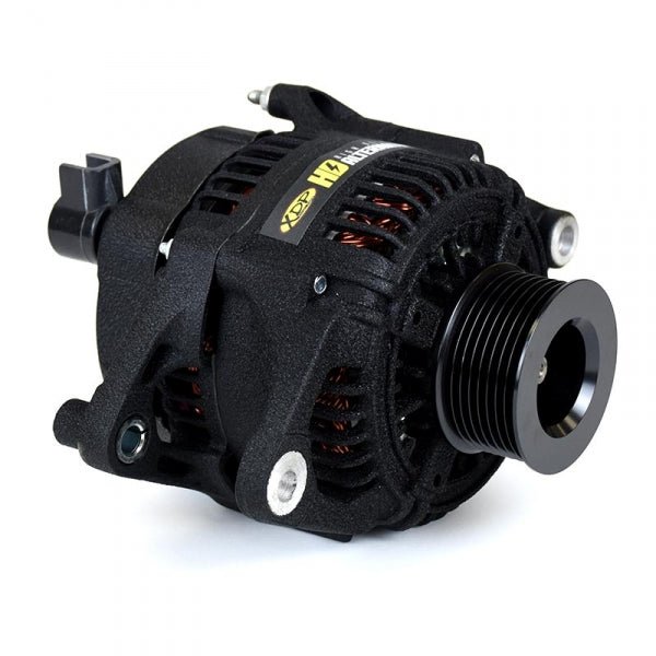 XDP XD510 HD High Output Alternator Wrinkle Black (1990 - 1998.5 Cummins) - Southern Diesel Supply
