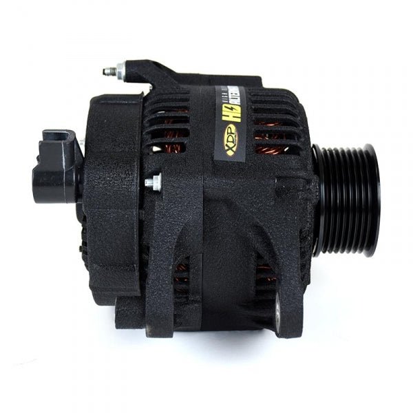 XDP XD510 HD High Output Alternator Wrinkle Black (1990 - 1998.5 Cummins) - Southern Diesel Supply