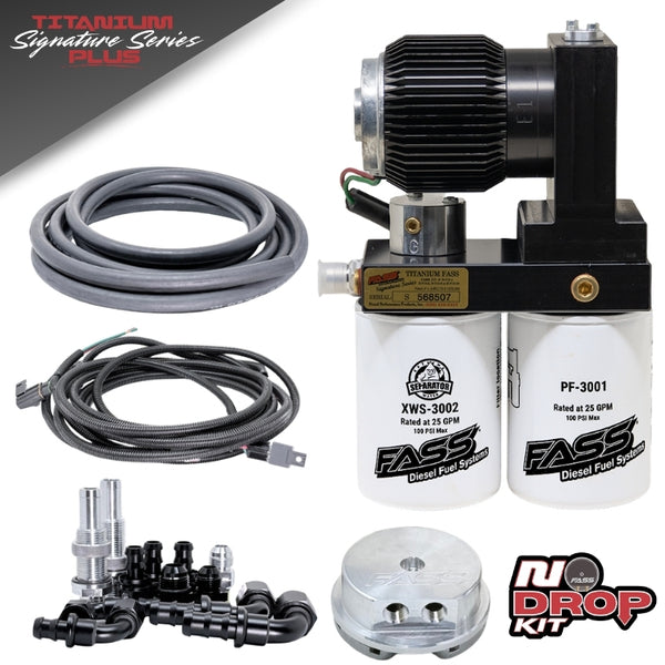 FASS No-Drop Series PLUS 140F 110GPH Fuel System (2014-2019 3.0L Ecodiesel)