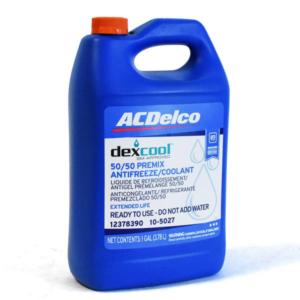 ACDelco 10-5027 Dex-Cool 50/50 Pre-Mixed Extended Life Engine Coolant