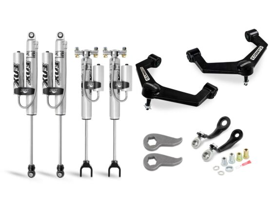 Cognito 3-Inch Premier Leveling Kit with Fox PSRR 2.0 Shocks for 20-25 Silverado/Sierra 2500/3500 2WD/4WD