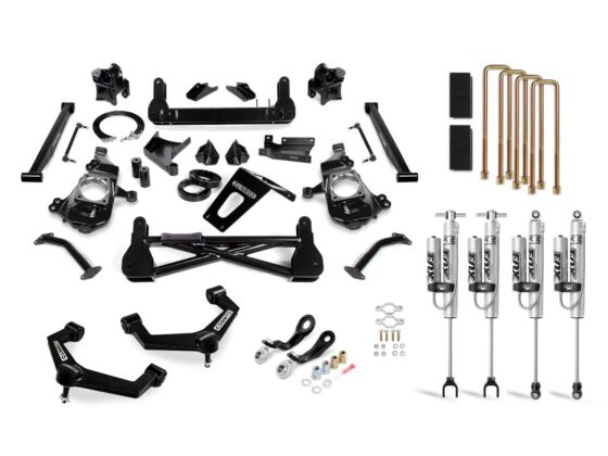 Cognito 7-Inch Performance Lift Kit with Fox PSRR 2.0 Shocks For 20-25 Silverado/Sierra 2500/3500 2WD/4WD