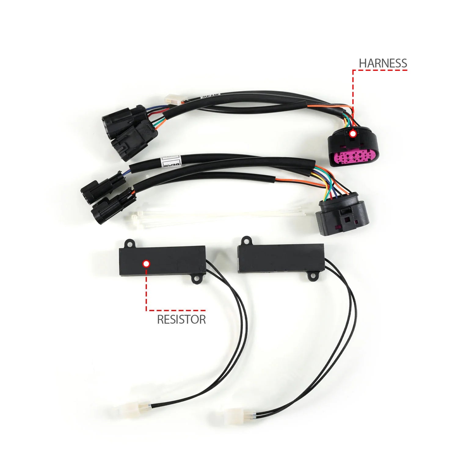 Anzo 111440 Chrome Plank Style Switchback Projector Headlights (2010-2018 6.7L Cummins, 2014-2018 3.0L EcoDiesel)
