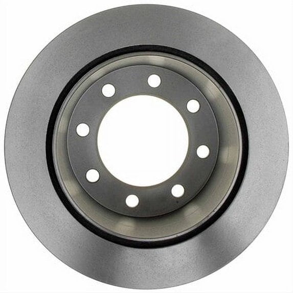 ACDelco 18A1417 Gold Disc Brake Rotor - Black Coated Hat (Rear) (2001-2010 6.6L Duramax)