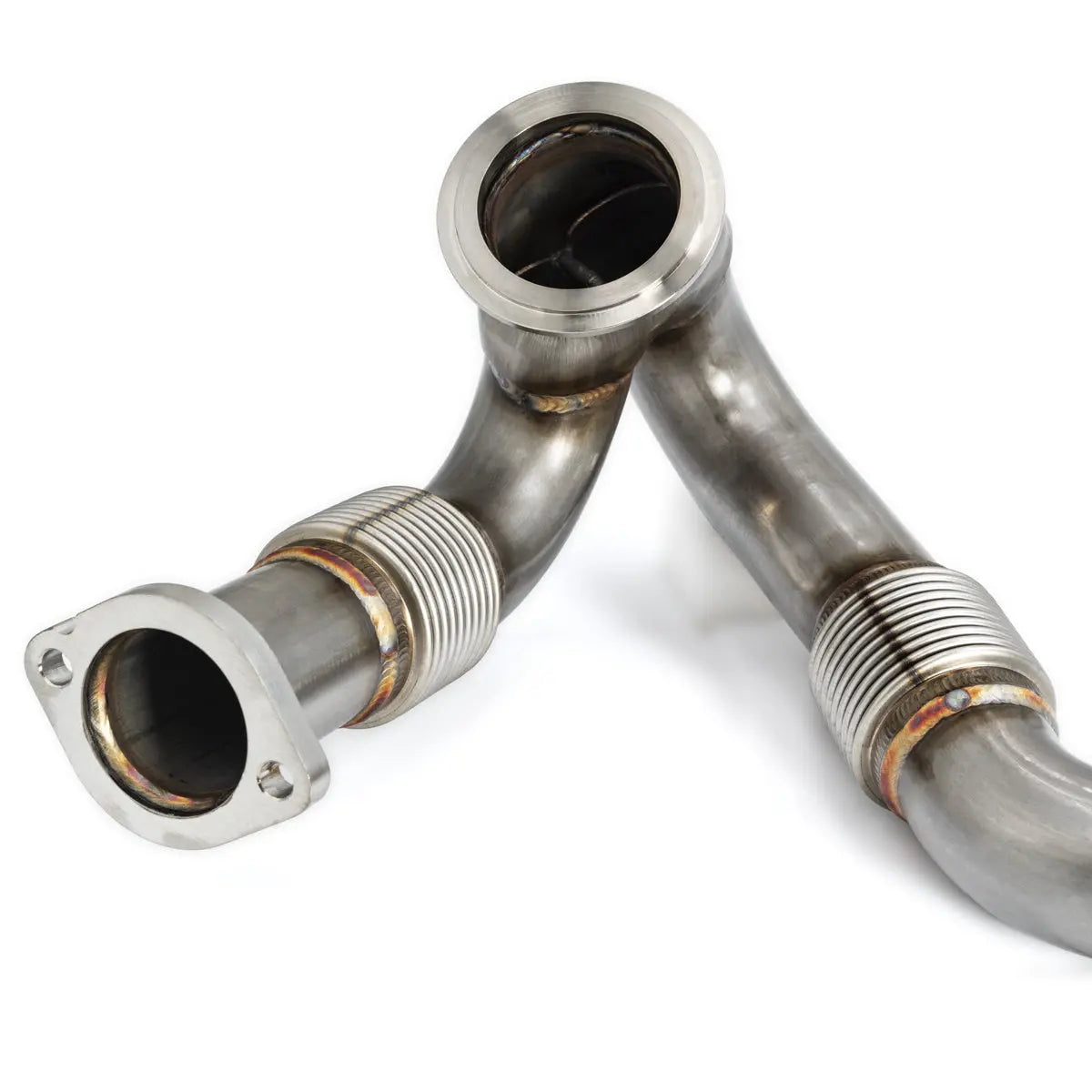 PPE 316119503 OEM Performance Up-Pipes use with Round EGR Cooler (2003.5-2004 6.0L PowerStroke)