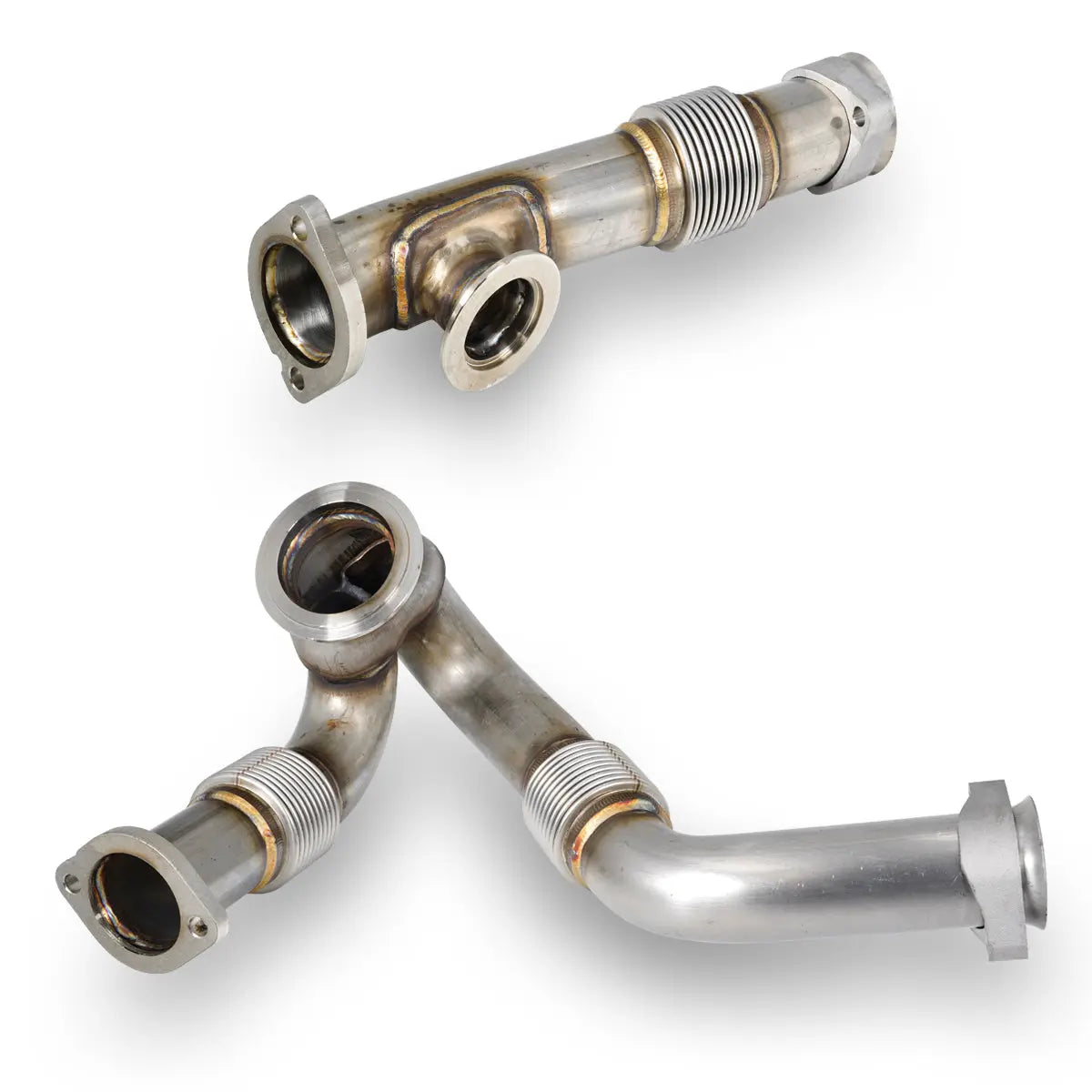 PPE 316119504 OEM Performance Up-Pipes use with Square EGR Cooler (2004-2007 6.0L PowerStroke)