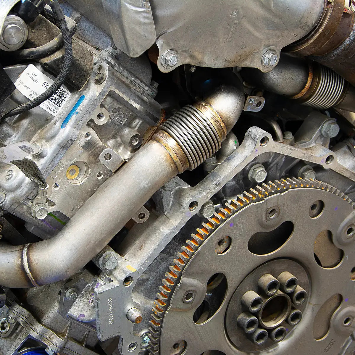 OEM Length Replacement High Flow Up-Pipe Kit (2004.5-2005 6.6L Duramax)