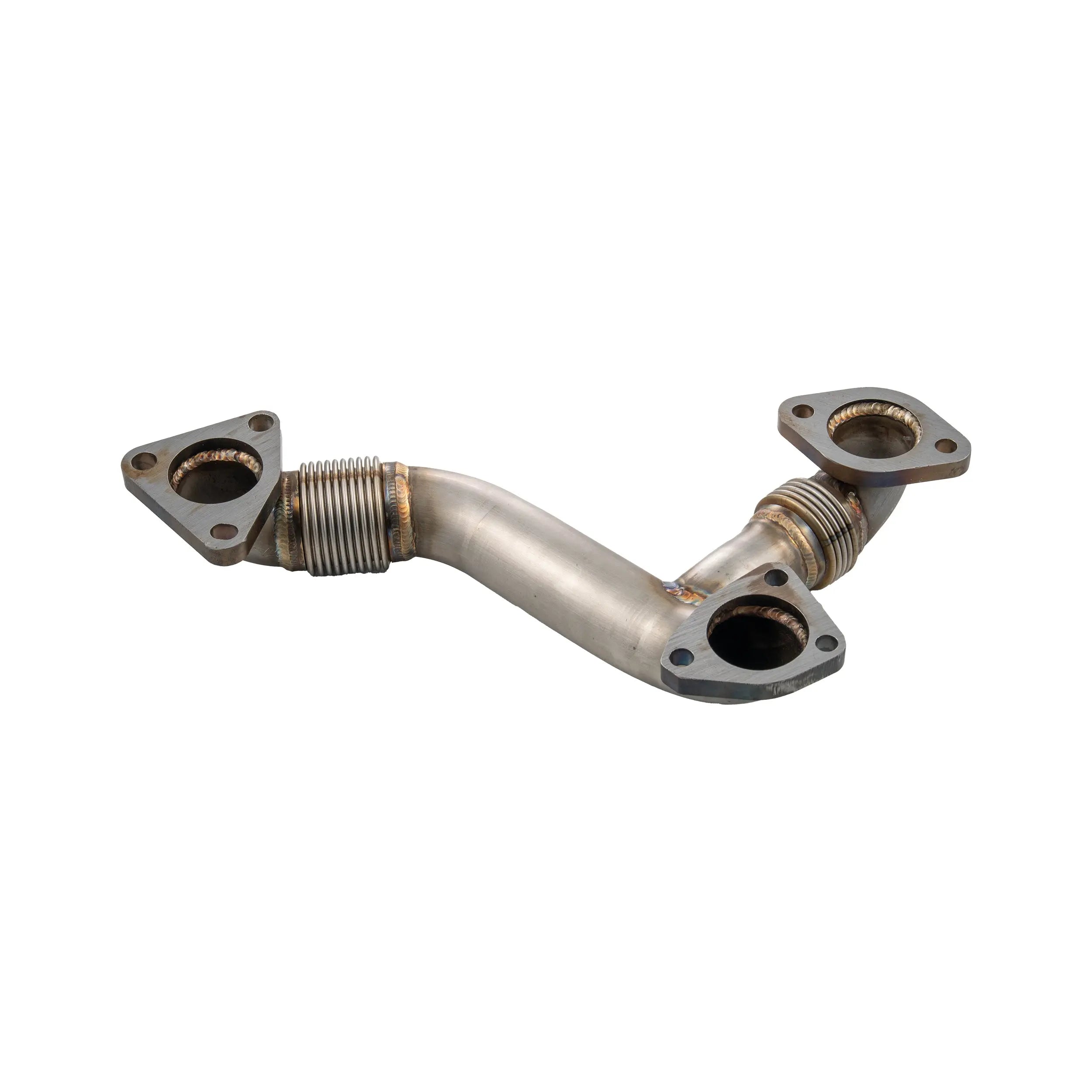 PPE 116120914 placement Up-Pipe (Passenger Side) for OEM Exhaust Manifold (2006-2007 6.6L Duramx)