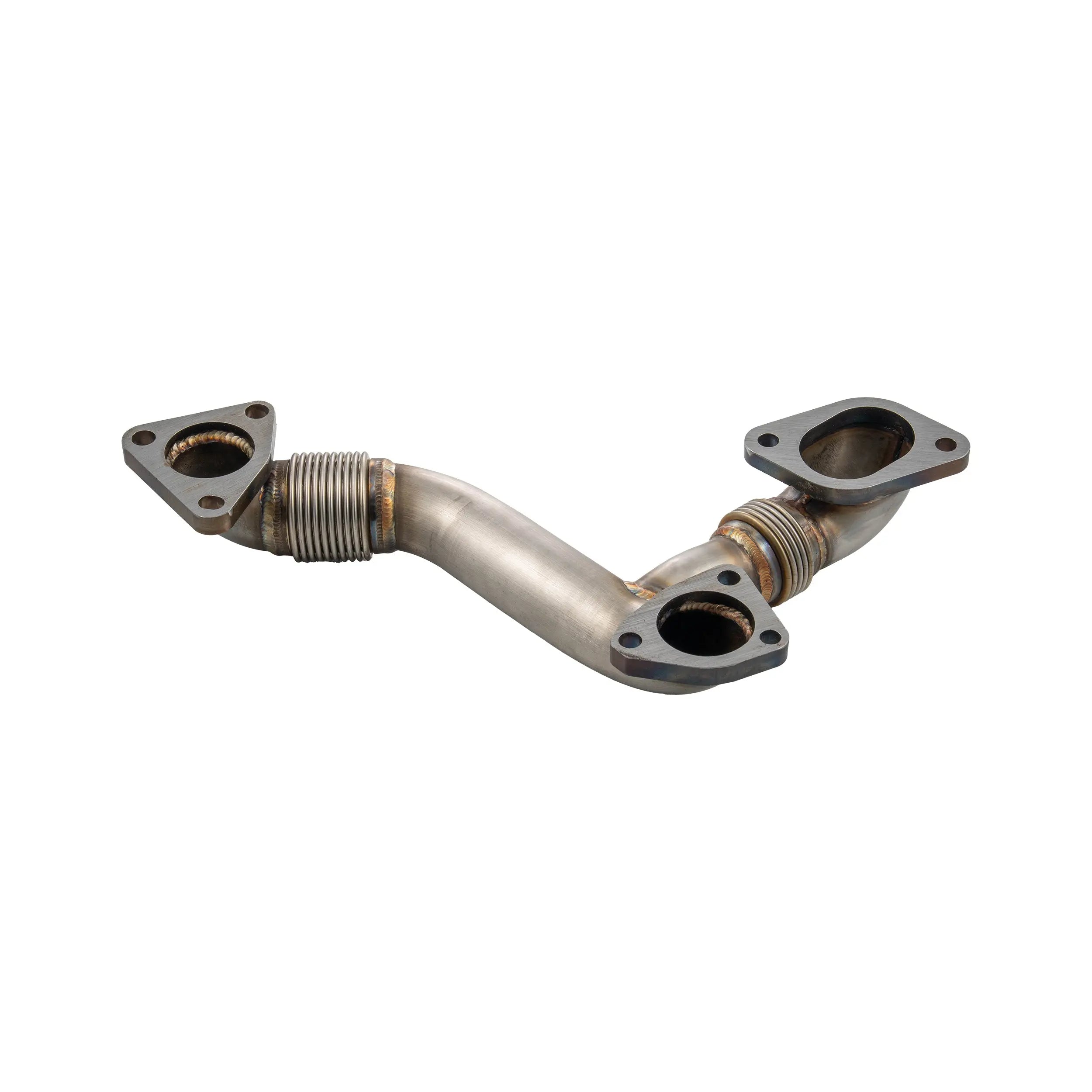 PPE 116120916 Replacement Up-Pipe (Passenger Side) for OEM Exhaust Manifold (2007.5-2010 6..6L Duramax)