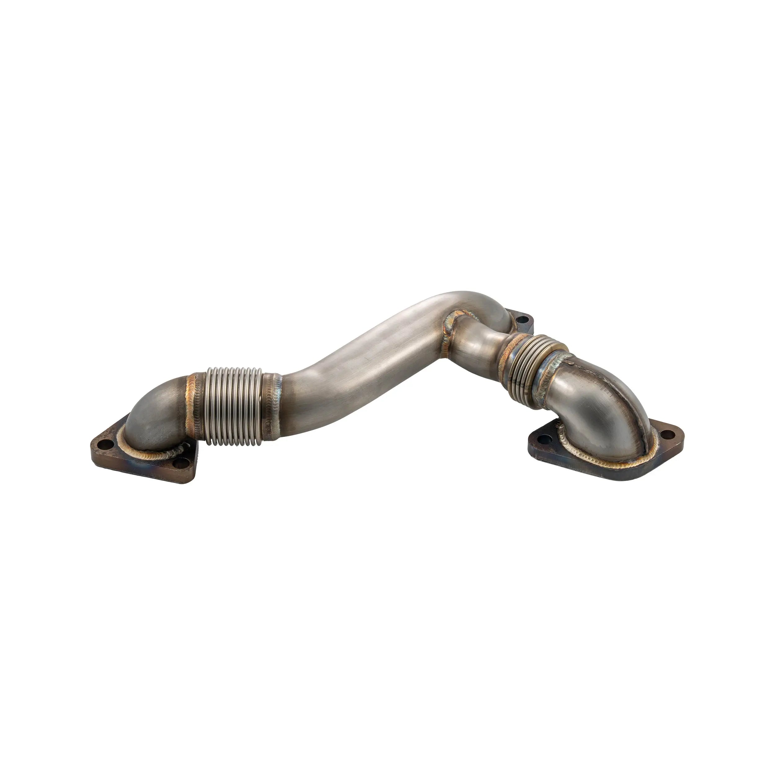 PPE 116120916 Replacement Up-Pipe (Passenger Side) for OEM Exhaust Manifold (2007.5-2010 6..6L Duramax)
