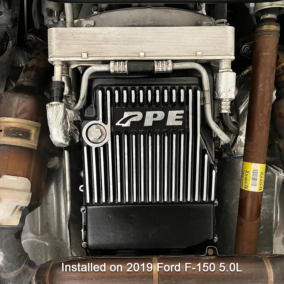 PPE Heavy-Duty Cast Aluminum Deep 10R80 Transmission Pan (2018-2021 3.0L Power Stroke)