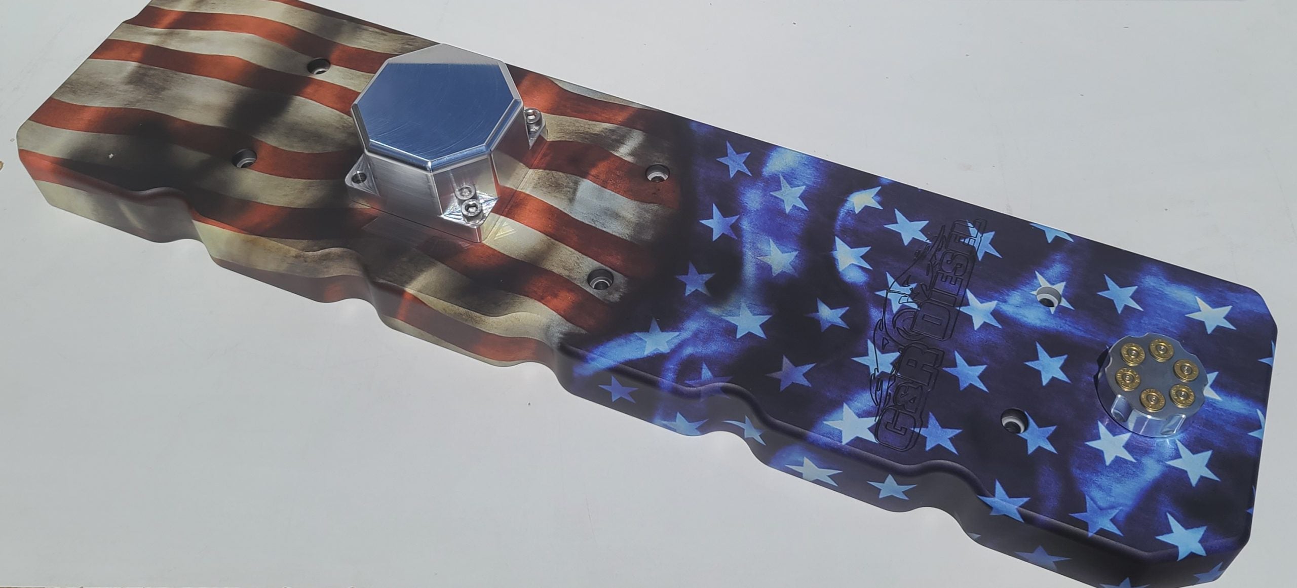 G&R Diesel GRD67CM3004 Cummins Valve Cover Billet Aluminum Brushed (2007.5-2022 Cummins)