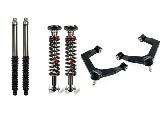 Cognito 1-Inch Performance Leveling Kit With Elka 2.0 IFP Shocks for 19-25 Silverado Trail Boss &amp; ZR2/Sierra AT4 &amp; AT4X 1500 4WD