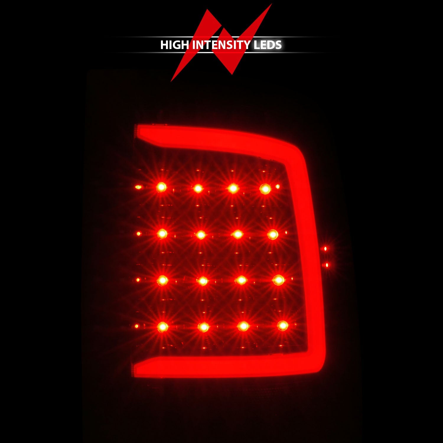 Anzo 311453 Smoked LED Tail Lights With Sequential Turn Signal (2010-2018 6.7L Cummins, 2014-2018 3.0L EcoDiesel)