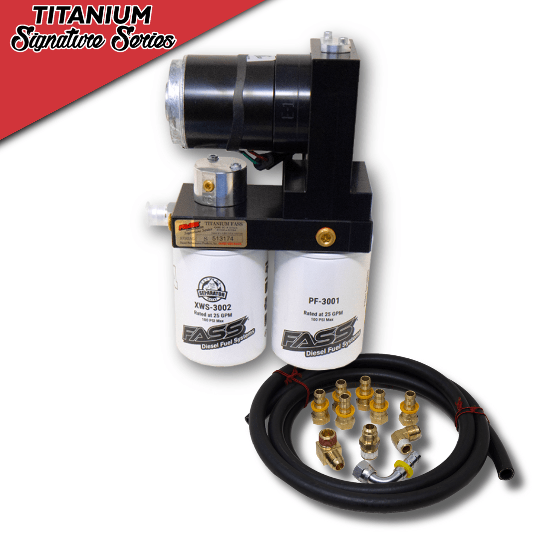 FASS TSC12165G Titanium Signature Series 165GPH Fuel System (2015-2016 Duramax)