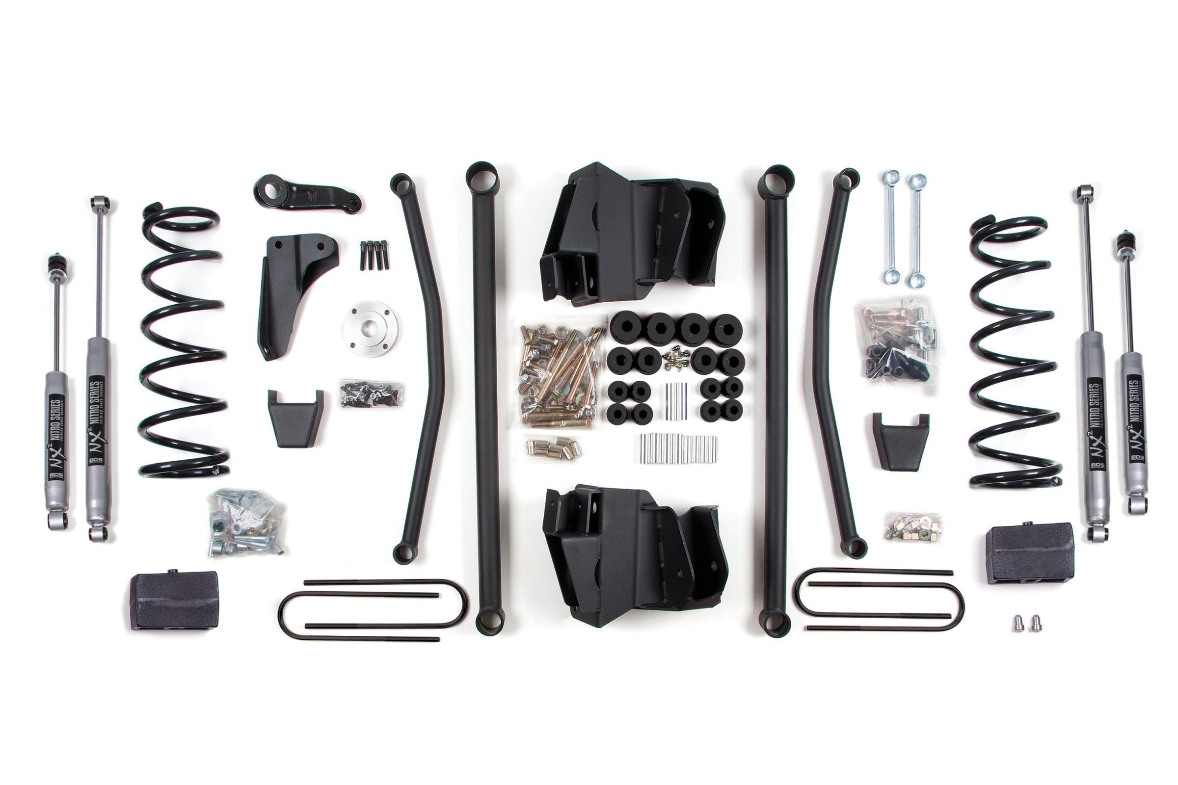 BDS Suspension BDS Suspension 8 Inch Lift Kit Long Arm Dodge Ram 2500/3500 2008 4WD Diesel Manual Block 3.5 Inch Axle NX2