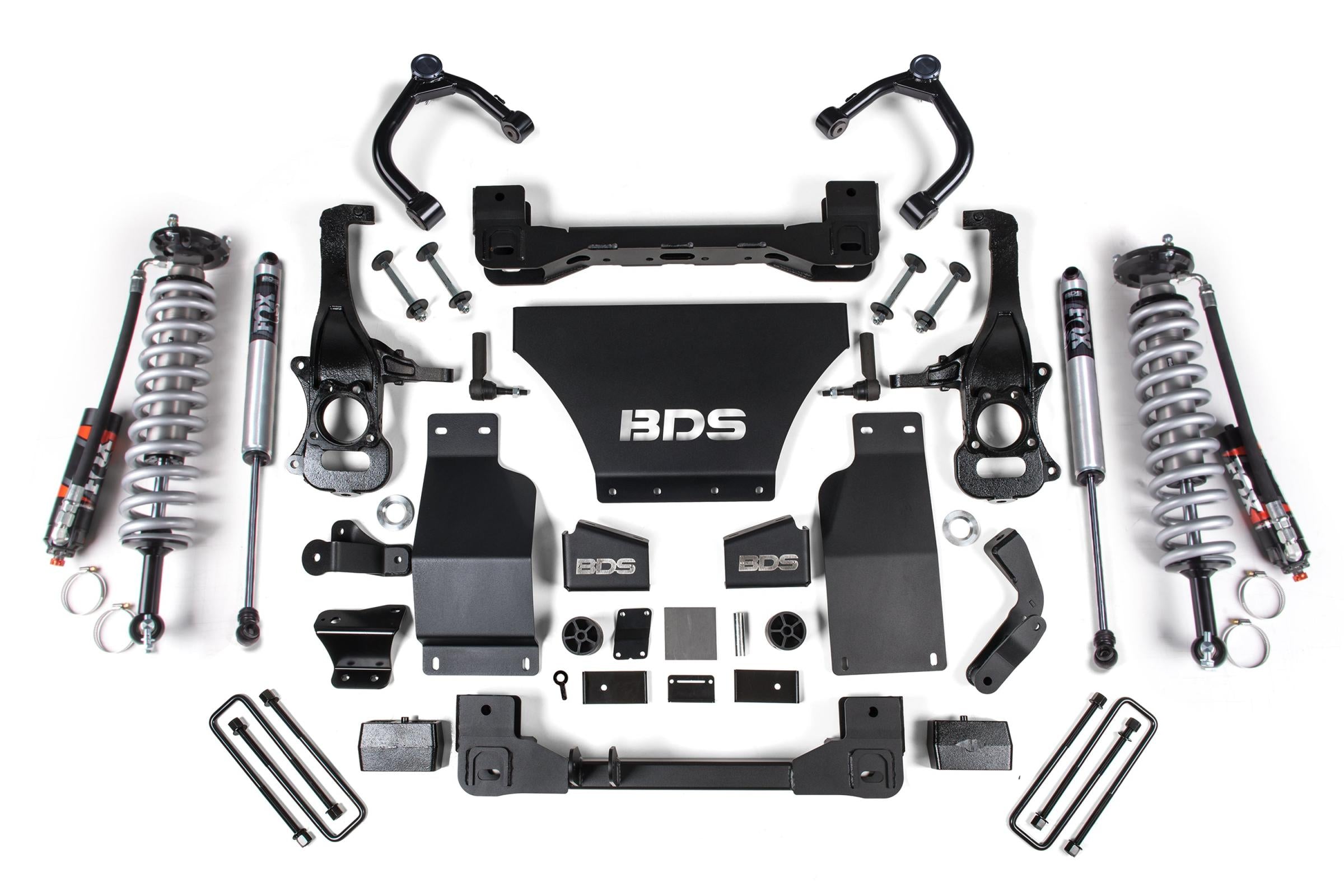 2.5 Inch Lift Kit FOX 2.0 Performance Coil-Over Chevy Trail Boss or GMC AT4 1500 19-24 4WD Gas