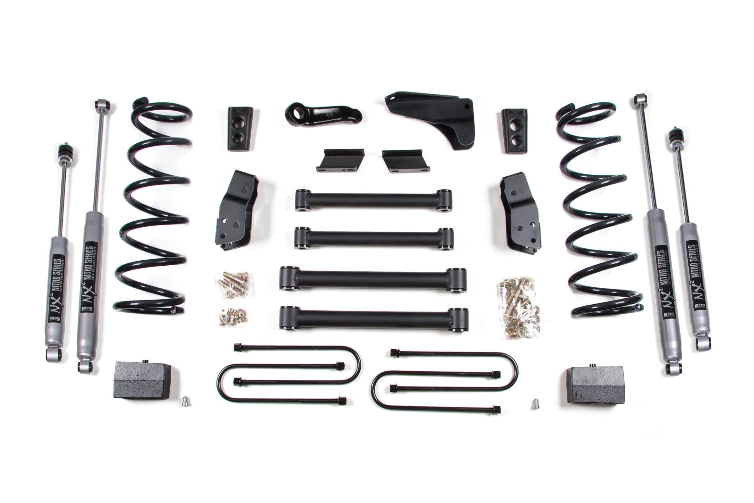 BDS Suspension BDS Suspension 6 Inch Lift Kit Dodge Ram 2500 09-13 4WD Diesel Block 3.5 Inch Axle FOX 2.0 Performance -