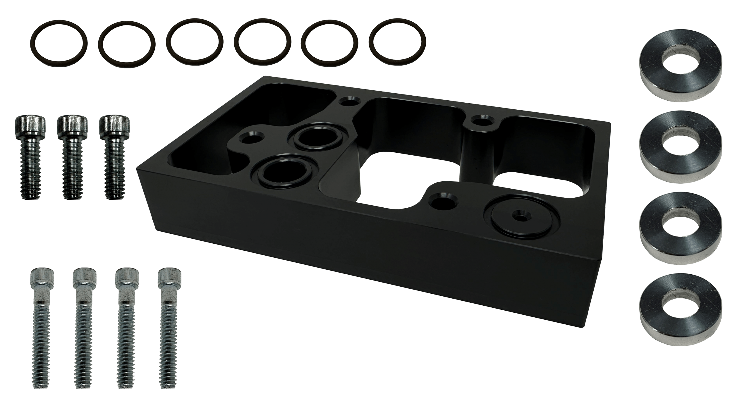 FASS DIFSFRDTANKSPCR 2017-2024 6.7L Powerstroke Spacer Kit