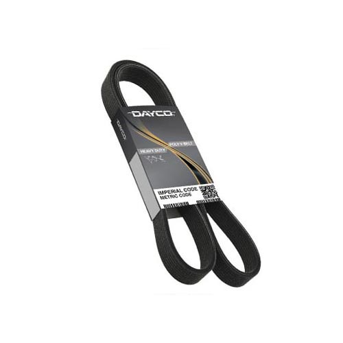 Dayco 5080655 HD Poly Rib Serpentine Belt - Main Drive (1994-2002 5.9L Cummins w/o AC)