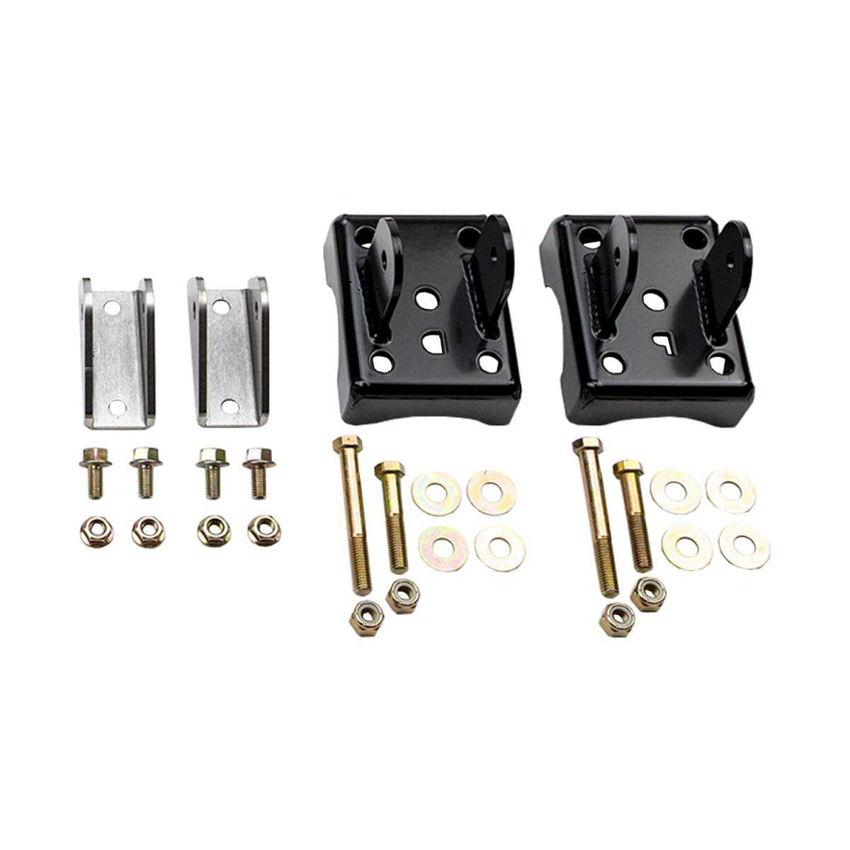 Wehrli Custom Fabrication Wehrli Custom Fabrication WCFab WCF100840 2001-2010 Duramax Traction Bar Brackets & Hardware