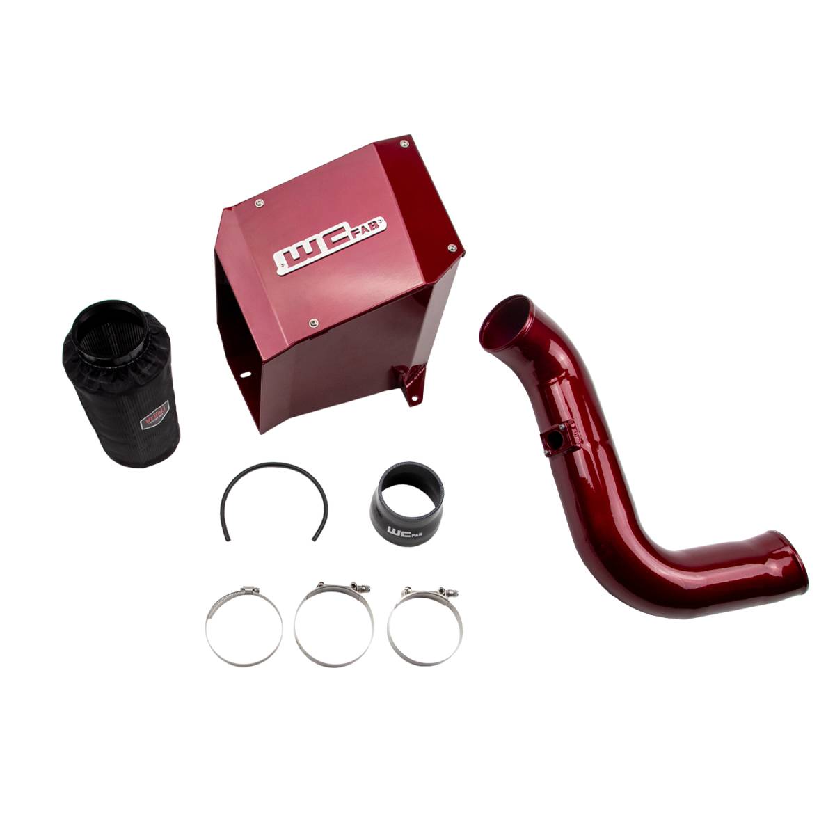 Wehrli Custom Fabrication Wehrli Custom Fabrication WCFab WCF100191 LLY Duramax 4" Intake Kit With Air Box - Diesel