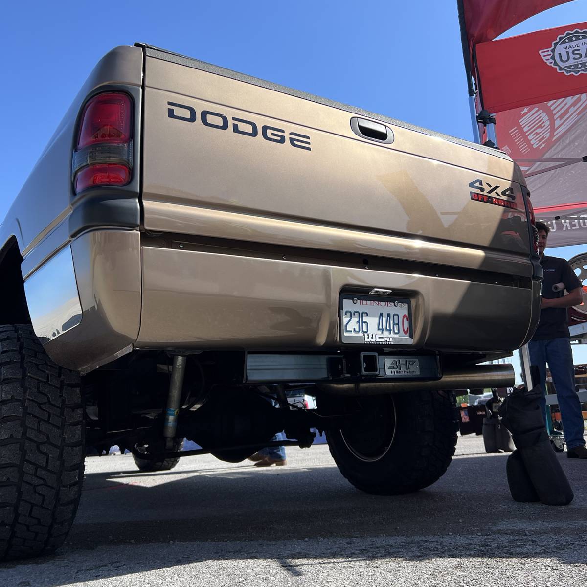 BHP BHP10037 Below Roll Pan 2.5 Inch Receiver Hitch (1994-2002 Cummins)