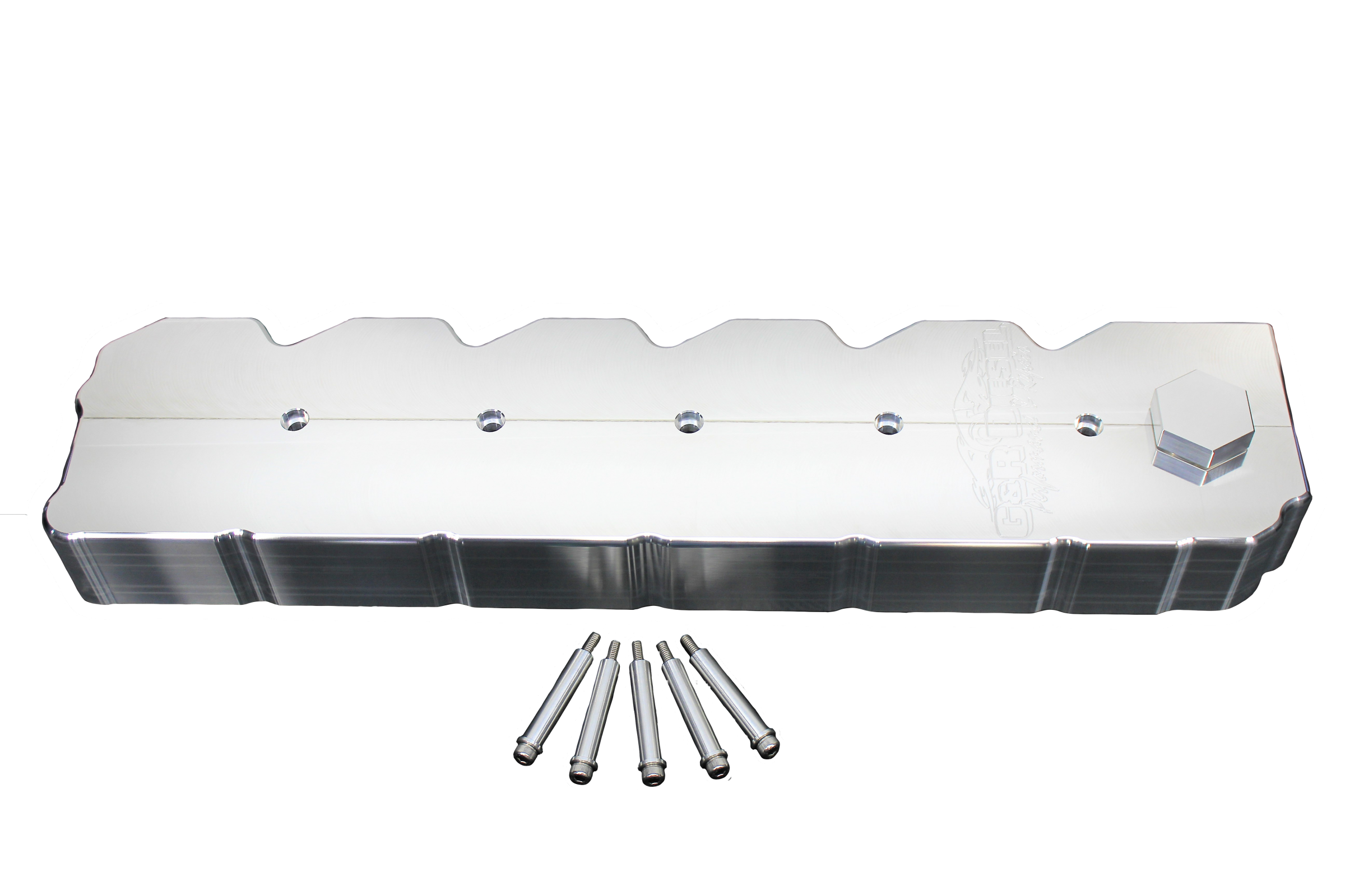 Valve Cover Billet Aluminum Machine Finish Brushed For 98-02 Dodge RAM 2500/3500 G&R Diesel