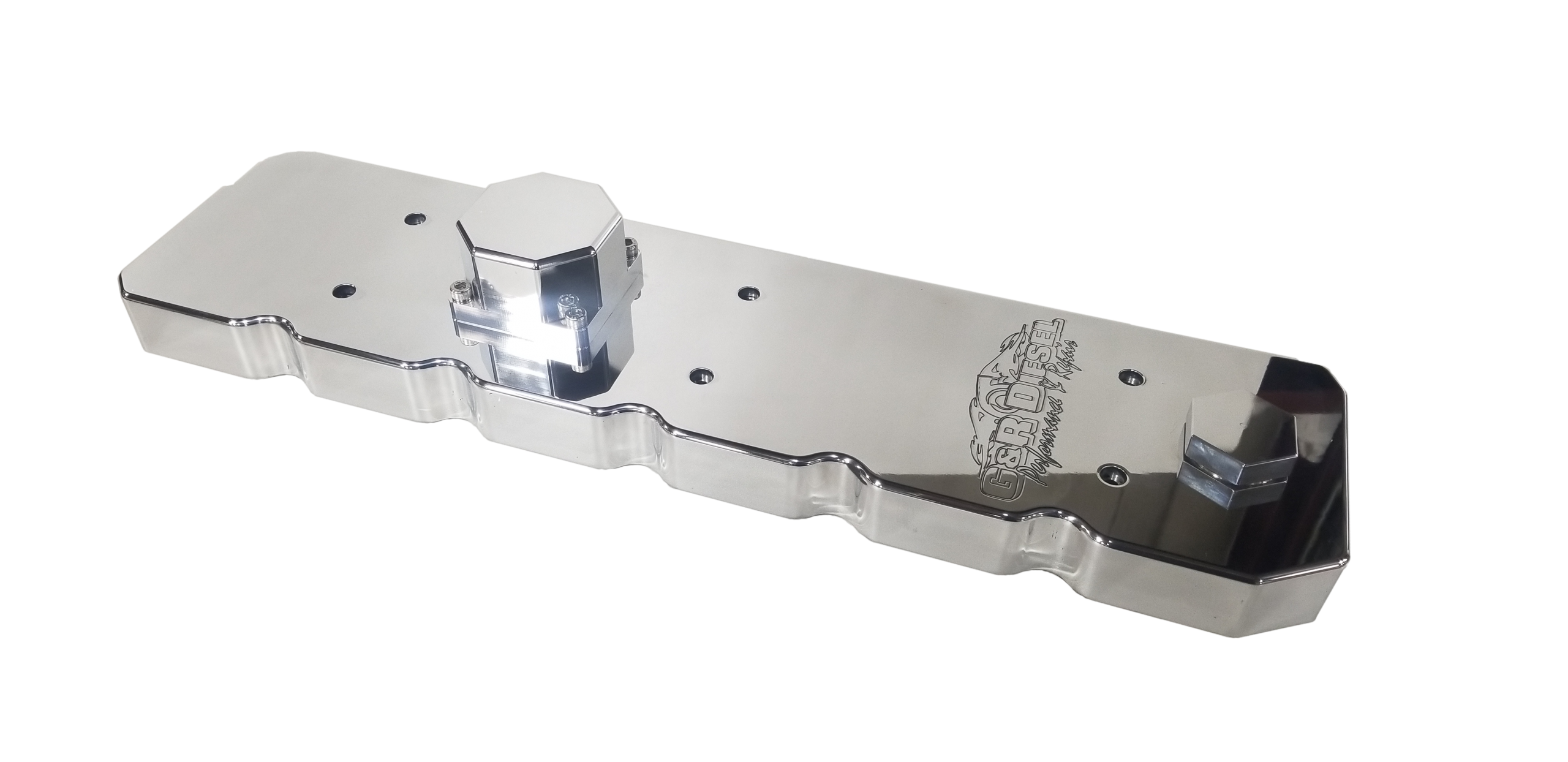 RAM 5.9 Cummins Valve Cover Billet Aluminum Raw For 06-07 Dodge RAM 2500/3500 G&R Diesel