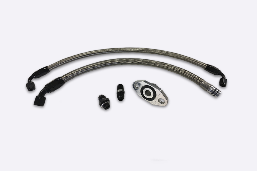 Dodge RAM S300-S400 Cummins Turbo Oil Line Kit For 03-18 Dodge RAM 2500/3500 G&R Diesel