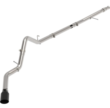 AFE AFE 49-34130-P Vulcan Series 3" Dual DPF-Back Exhaust System (Polished Exhaust Tips) - Diesel Performance Part