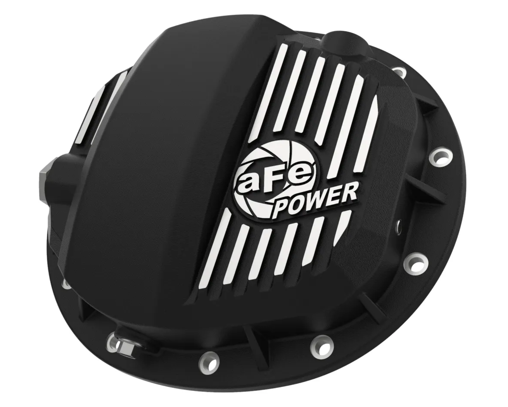 AFE AFE 46-71140B Pro Series Rear Differential Cover (Black & Milled) - Diesel Performance Part