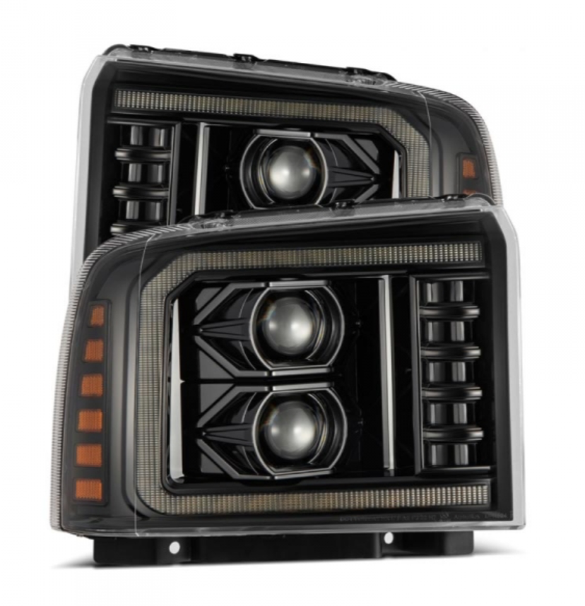AlphaRex AlphaRex 880314 Pro-Series Alpha-Black Projector Headlights - Diesel Performance Part