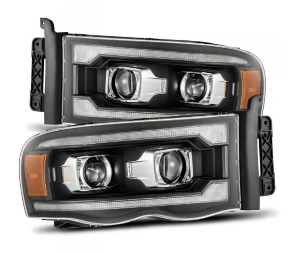 AlphaRex AlphaRex 880570 Pro-Series Black Projector Headlights - Diesel Performance Part