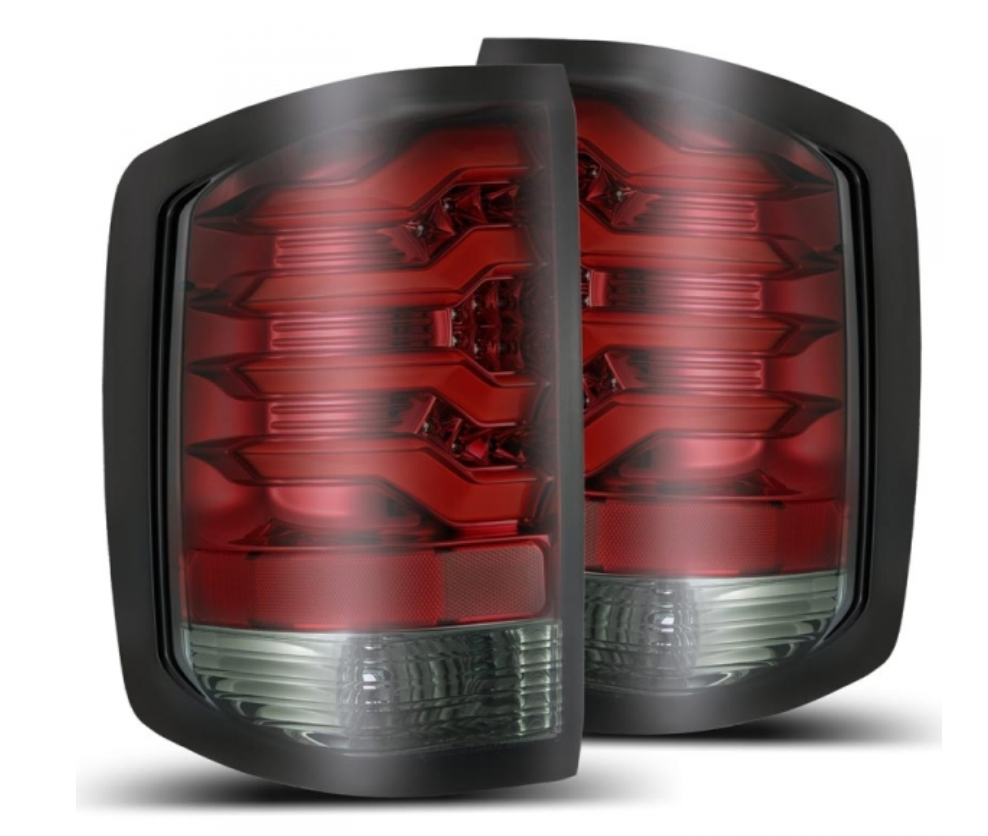 AlphaRex AlphaRex 620020 Pro-Series Red Smoked LED Tail Lights - Diesel Performance Part