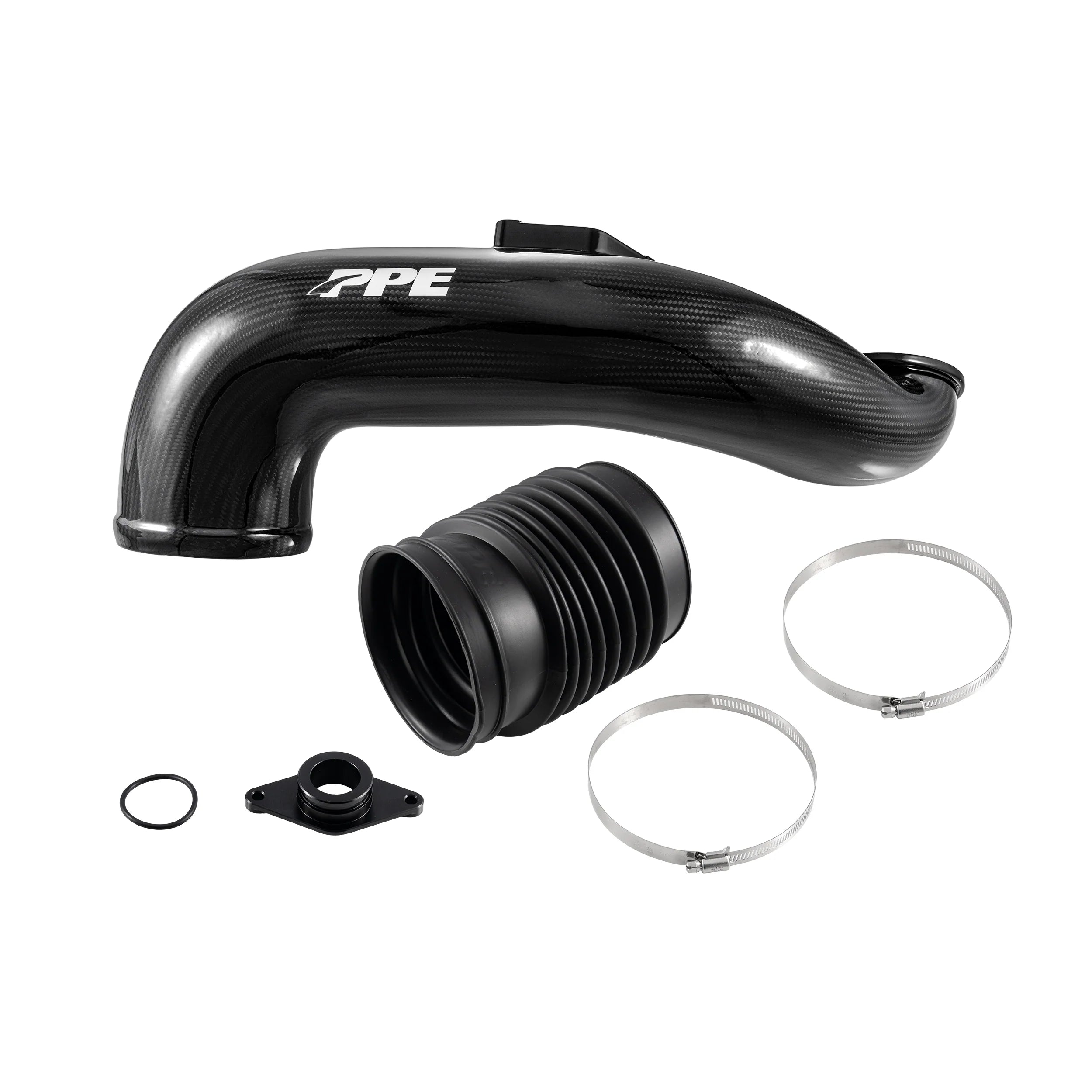 PPE Zilla Carbon Fiber Turbo Inlet Upgrade Kit (2011-2016L Duramax)