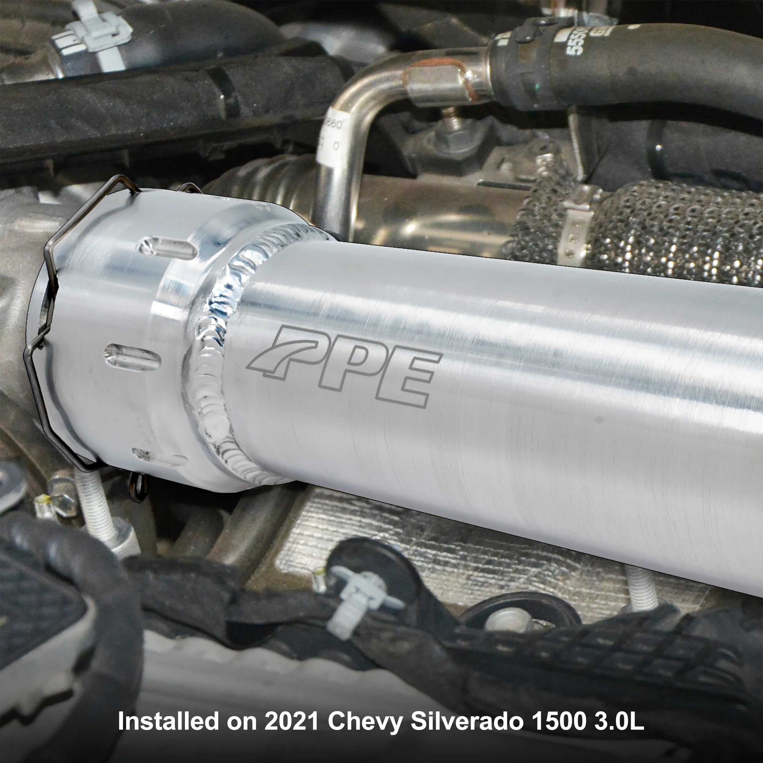 PPE 115020200 Turbo Resonator Delete (2020-2026 3.0L Duramax)
