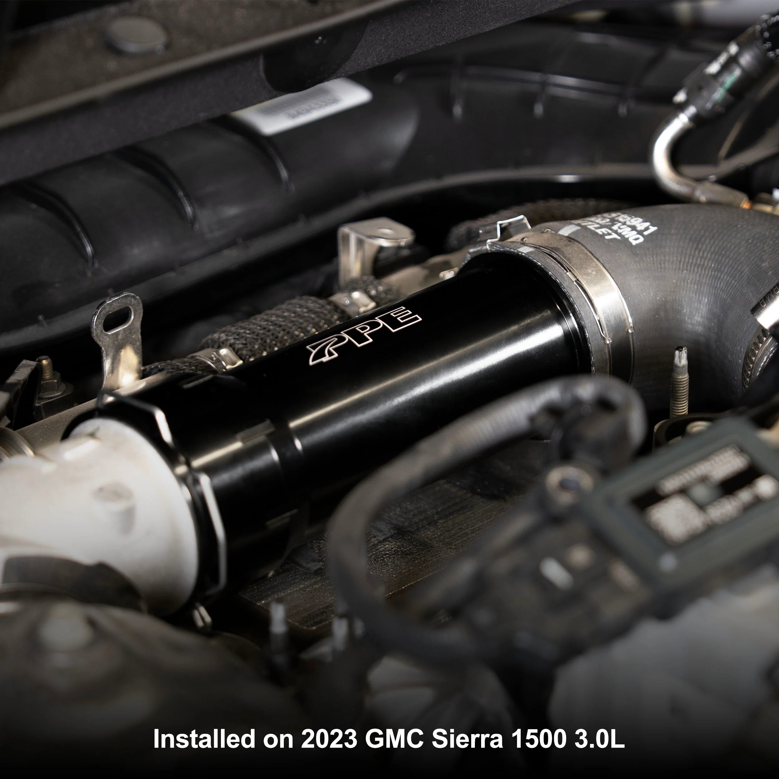 PPE Turbo Resonator Delete - Fully CNC Machined (2020-2026 3.0L Duramax)