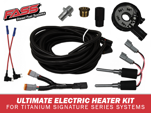 FASS HK1003U Diesel Fuel Systems – Titanium Signature Series – ULTIMATE Electric Heater Kit
